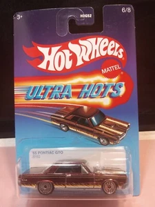HOT WHEELS ULTRA HOTS '65 PONTIAC GTO DIECAST 1:64 SCALE #6/8 NEW MATTEL - Picture 1 of 2