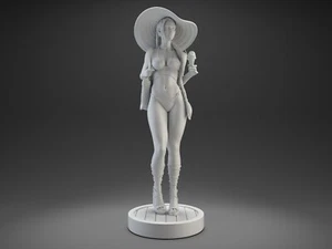 Cammy P5 unbemalte unmontierte Resin 3D gedruckte Modellfigur NSFW KIT - Bild 1 von 18