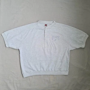 Felpa vintage anni 90 Nike Sports Classic Henley taglia XL manica corta rilassata - Foto 1 di 19
