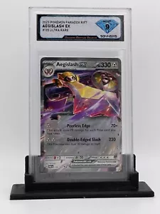 Pokémon PAR 2023 Aegislash EX Paradox Rift doble raro 135/182 DSG 9 - Imagen 1 de 2