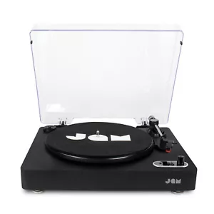 Platine tournante 3 vitesses portable noire vinyle Jam Spun Out Bluetooth - Photo 1/9
