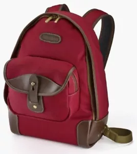 Billingham 35 Rucksack Backpack for Cameras in Burgundy / Chocolate Trim (UK)NEW - Picture 1 of 12