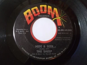 The Sheep – Hide & Seek VG Original BOOM 45RPM BM-60,000 Record 1966 GARAGE ROCK - Picture 1 of 2