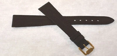 GENUINE RADO LADIES BROWN LEATHER WATCH BAND 14MM - Image 1 of 2