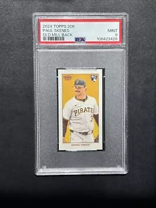 2024 Topps 206 Paul Skenes Rookie - Old Mill Back SP - PSA 9 MINT Brand New Slab - Picture 1 of 2