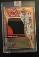 2021 Panini Gold Standard  Ja’marr Chase RPA # /25 Rookie Auto