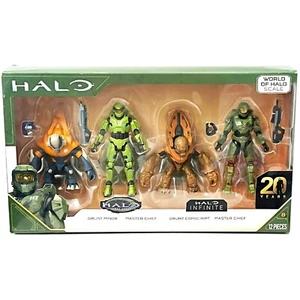Figura de acción HLW0175 HALO 4"" World of Halo 20 aniversario paquete múltiple fábrica - Imagen 1 de 11