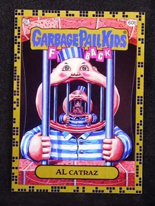 GPK 2011 Flashback Series 2 GOLD Border Parallel Card #60b AL Catraz #2, FB2 FS2 - Picture 1 of 2