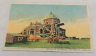 1906 Stanford Univeristy Library Ruins San Francisco Earthquake Color Vtg Pc