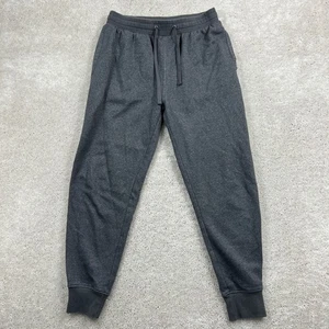 Eddie Bauer Joggers Womens Size Medium Gray Tapered Pull On Pockets Drawstring - Picture 1 of 12