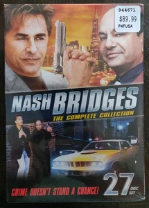Brand New Nash Bridges: The Complete Collection Series DVD Set 27 Disc SKU 1681 - Foto 1 di 6