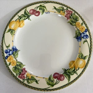 Vintage Tiffani Boutique feines Geschirr 12" Teller - Obstmotiv - Made in Italy - Bild 1 von 5