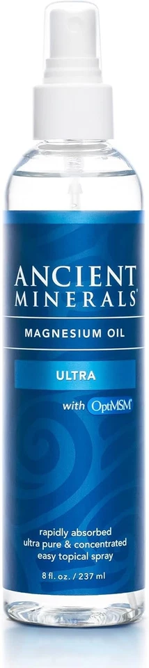 Ancient Minerals Magnesium Oil Spray Bottle of Pure 8 Fl Oz (Pack 1)  - Image 1 of 4