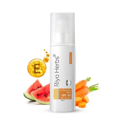 Riyo Herbs Sun Protection Spray Spf 50 For All Skin Types 100ml - Image 1 of 4