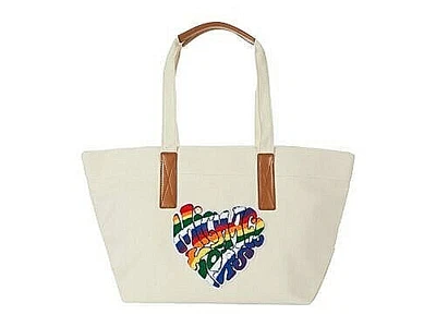 Bolso de Mano Michael Kors The Michael Grande Logo Orgullo Bellota Natural, Nuevo con Etiquetas Foto 1 de 4