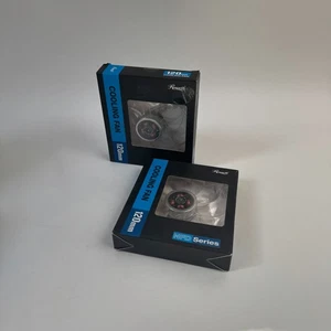 Rosewill 120mm NFD Series Computer Cooling Fan Red LED Lights Set of 2 - Picture 1 of 4