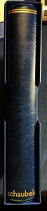 Schaubek Blue Senator 6-Ring Binder and Slipcase set Used. No pages. - Picture 1 of 6