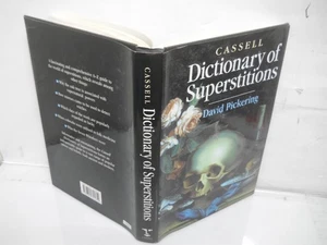 David Pickering / Dictionary of Superstitions 1st Edition 1995 - Picture 1 of 3