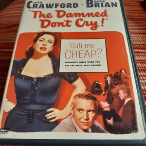 The Damned Don't Cry (DVD 1950) Joan Crawford David Brian Tested & Plays Well - Picture 1 of 6