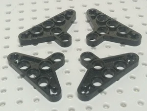 LEGO Technic Balken dünn dreieckig 3x5 - Typ 1 [2905] schwarz x4 - Bild 1 von 5