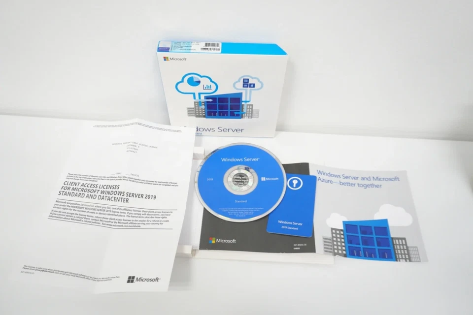 Windows Server 2019 Standard Box Pack - 1 licencia de servidor (5 CAL) Foto 1 de 4