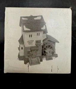 Departamento 56 Alpine Village Stoder Grist Mill edificio de porcelana patrimonio retirado 88 - Imagen 1 de 24