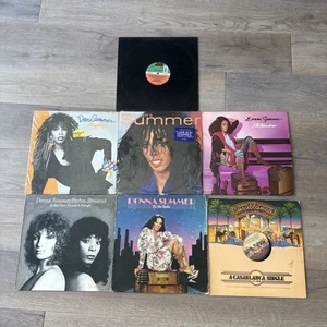 LOT of 7 DONNA SUMMER Vinyl Lps All Vinyl Is G +Or Better - Picture 1 of 11