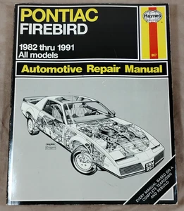 Pontiac Firebird Trans-Am 1982-1991 ALL MODELS Service Repair Manual - Bild 1 von 15