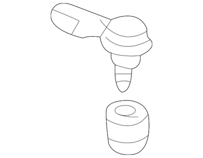 Barra de amarre exterior genuina Honda 53541-S7A-003 Foto 1 de 2