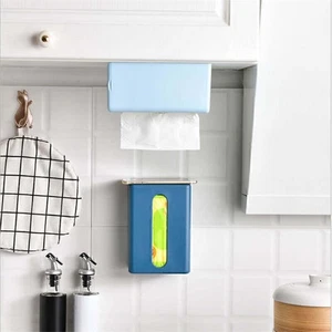 Tragbare wasserdichte Wandmontage Tissue Box für Badezimmer Papier Halter Etui - Bild 1 von 12