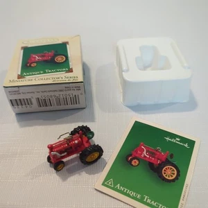 Hallmark Miniature ANTIQUE TRACTORS Mini Collector's Series Christmas 2002 - Picture 1 of 8