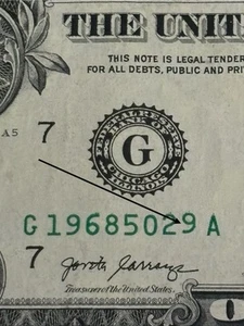 2017 Chicago $1 Bill May 29th 1968 Birthday/Anniversary Gas Pump Error Note - Picture 1 of 3