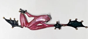 FROGMAN Tim Cotterill Limited Edition 29/1000 Bronze Frog ~ ISLANDER #BF132 - Picture 1 of 13