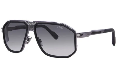 Gafas de sol Cazal 683 003 para hombre negras/mate Gunmetal/grises degradadas piloto 62 mm Foto 1 de 4