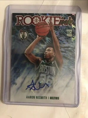 🔥🔥2020-21 Aaron Nesmith Hoops RED Rookie Ink Auto 25/25🔥🔥 - Image 1 of 3