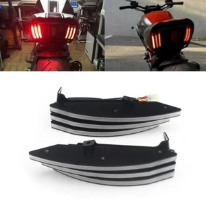 LED Brake Run Tail Light W/Turn Signal Light Kit For Ducati 959 Diavel 2011-2019 - Picture 1 of 8