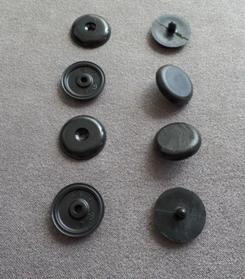 4x STOPPER CLIPS FÜR SICHERHEITSGURT GURT UNIVERSAL KLIPS - Bild 1 von 4
