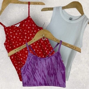 Nordstrom Size Medium Sports Bra Tank Top Activewear Clothing Bundle Set of 3 - Picture 1 of 10