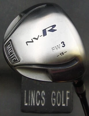 MacGregor Mactec NV-R FW 15° 3 Wood Regular Graphite Shaft Mactec NV-R Grip - Image 1 of 4