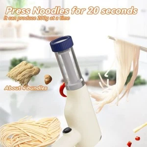 Noodle Making Electric Noodles Maker Handheld Electric Pasta Maker Kitchen - Picture 1 of 9