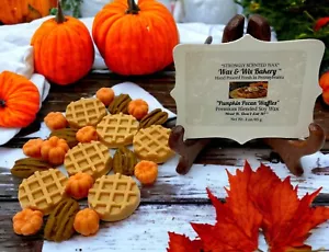 Wax Melts/Strong Scented Soy Wax/Pumpkin Pecan Waffles. 3 Ounces. - Picture 1 of 8