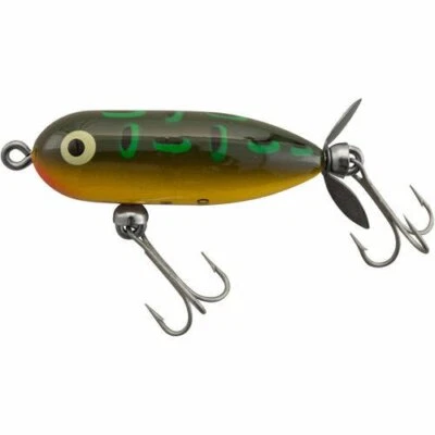 Señuelo de pesca Heddon Topwater 2" pequeño torpedo / rana toro X0360BF Foto 1 de 4