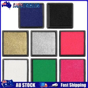 AU Fingerprint Square Inkpad for DIY Scrapbook Card Paper Craft Making Stamp - Picture 1 of 31