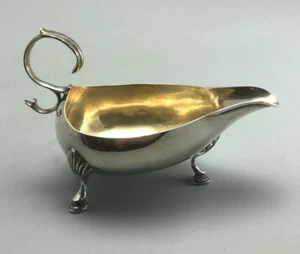 Georg III Silber Pap Boot Hester Bateman London 1786 A70017 - Bild 1 von 3