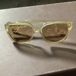 Tom Ford Women’s Yellow Sunglasses - Picture 1 of 9