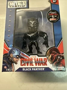 Metals Die Cast: Civil War BLACK PANTHER M47 100% Metal - Imagen 1 de 6