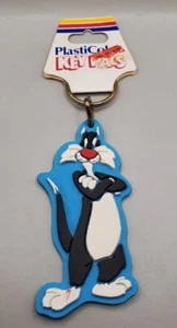 Vintage 1997 Sylvester Looney Tunes Keychain~Made In The USA~Free Shipping! - Picture 1 of 4