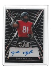 2023 Leaf Exotic Josh Whyle Prismatic Zebra Auto BA-JW1 3/13