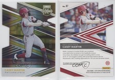2020 Panini Elite Extra Edition Aspirations Gold Die-Cut /24 Casey Martin #87