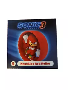2024 McDONALD'S SONIC 3 Knuckles Red Roller #5 The Hedgehog Movie - Bild 1 von 4